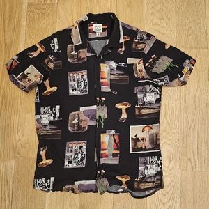 Born x Raised After School Print Button Up